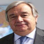 Antonio Guterres, Secretary General, United Nations,