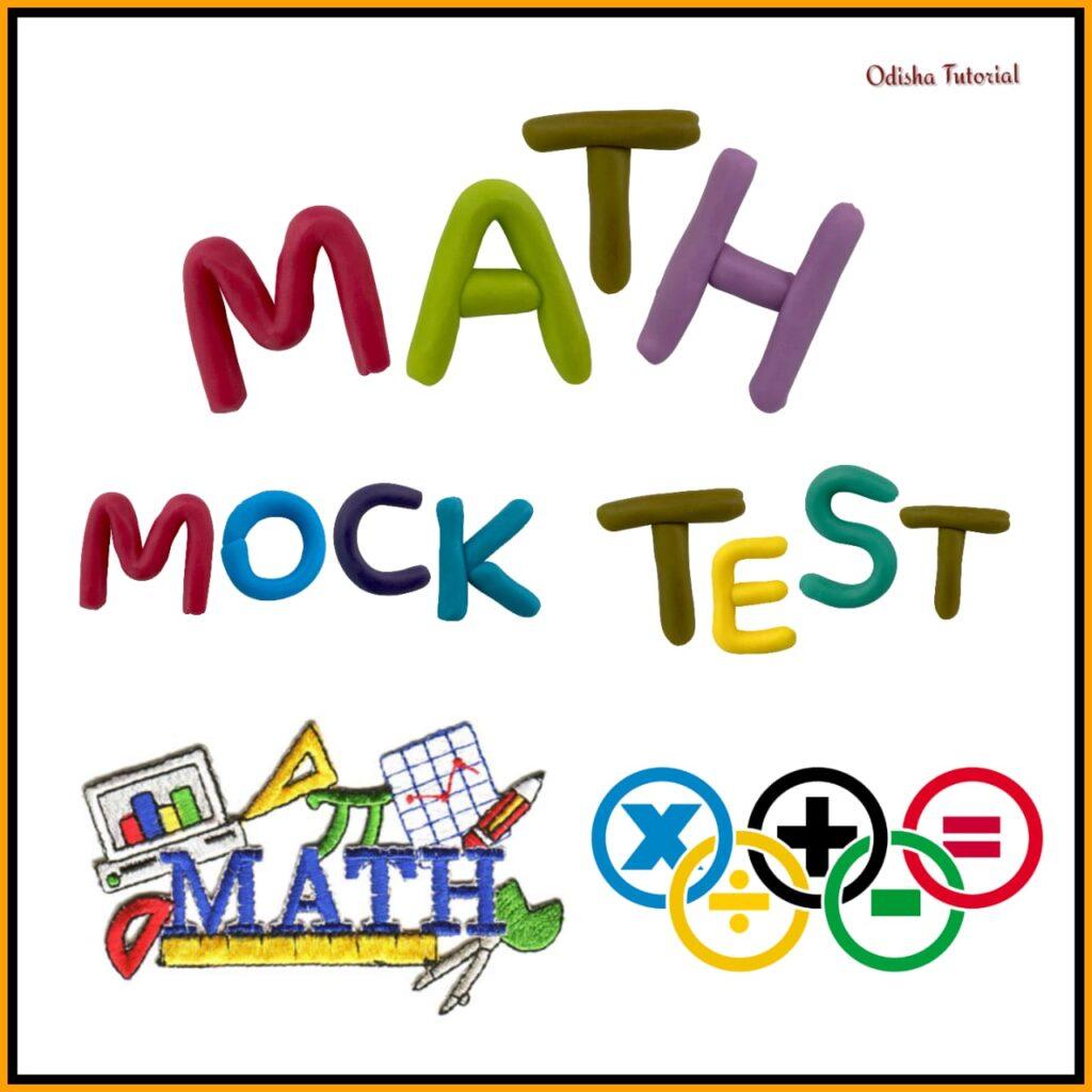 MATH MOCK TEST,
