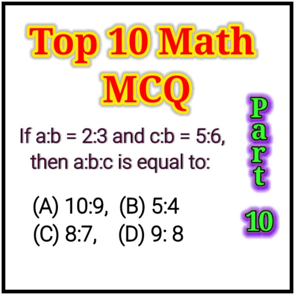 Math MCQ Part-10, Math Mcq, Math,